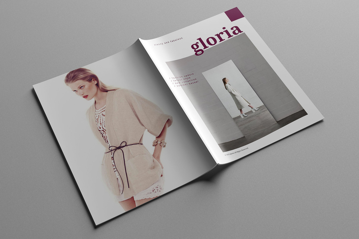 Gloria Magazine (20% OFF), a Magazine Template by Kingtown (Photo 8 of 8)