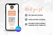 Instagram Link In Bio Canva Template, a Landing Page Template by The Template Lounge (Thumbnail 2 of 5)