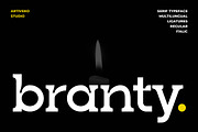 Branty Modern Serif Font, a Serif Font by Artiveko (Thumbnail 1 of 8)