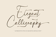 Majestica Royale - Luxury Script, a Script Font by Bluestype Studio (Thumbnail 9 of 10)