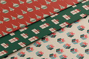 Vintage Christmas Patterns, a Pattern Graphic by NatalieArtsDenysenko (Thumbnail 2 of 8)