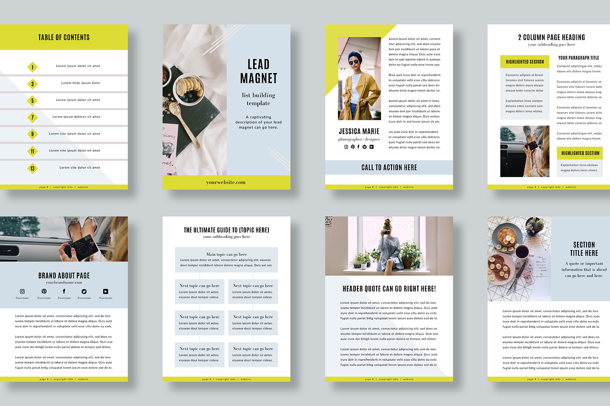 Lead Magnet Templates, a Marketing Template by Studio Soluna (Photo 7 of 12)