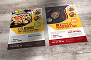 Food Restaurant Flyer Design v2, a Flyer Template by Miyaji75 (Thumbnail 4 of 5)
