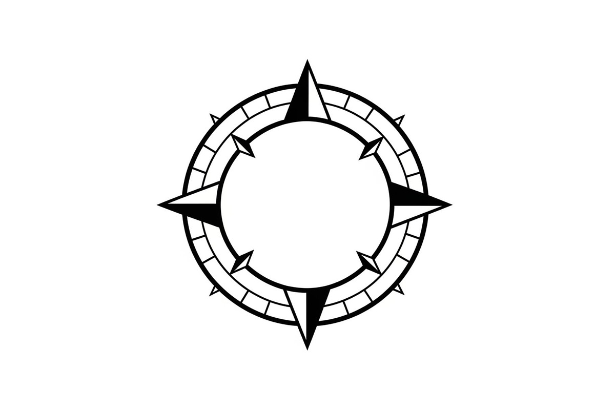 Vintage Compass Rose SVG Bundle, an Illustration by yasushie (Photo 3 of 29)