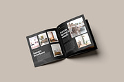 Square Brochure Mockup, a Books & Magazine Mockup by NyakBiett (Thumbnail 6 of 7)