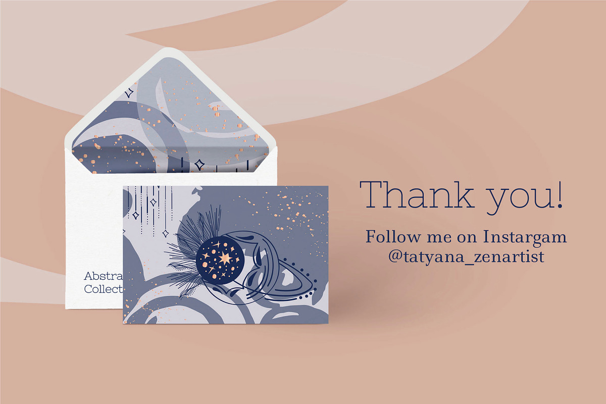 Abstract magic line art Collection, a Decorative Illustration by Tatyana_Zenartist (Photo 14 of 14)