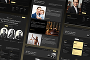 Judas - Law Firm Website, a Landing Page Template by SLAB! Design (Thumbnail 4 of 5)