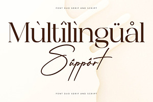 Forade Mellodvista Font Duo