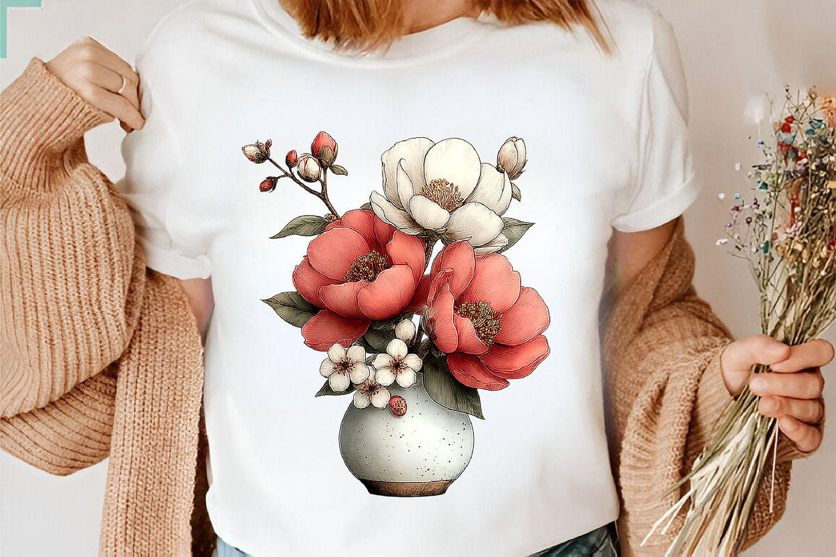 Flowers Spring Clipart, a Transportation Illustration by Digital Artistic99 (Photo 3 of 6)