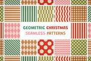Vector Christmas Geometric Pattens, a Pattern Graphic by Sir13 (Thumbnail 1 of 7)