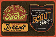 Fragtude - Vintage Display Typeface, a Serif Font by Letterhend Studio (Thumbnail 3 of 10)