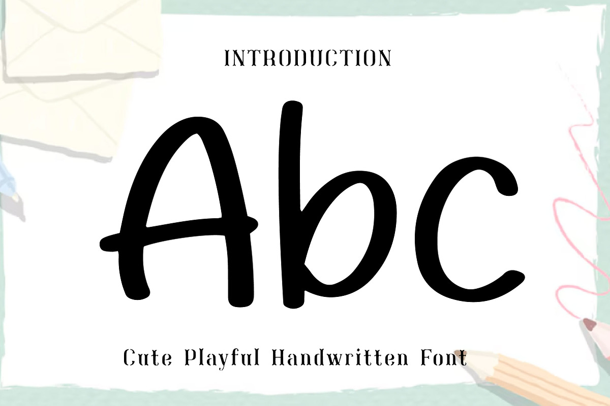 Simple Baby, a Sans Serif Font by Wow Magic (Photo 2 of 3)