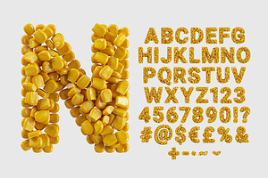 Corn Font