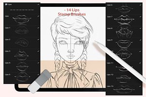 PROCREATE PORTRAIT CREATOR TOOLKIT