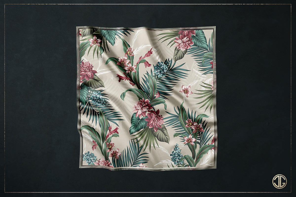 VINTAGE GARDEN Seamless Pattern, a Pattern Graphic by C & G (Photo 5 of 6)