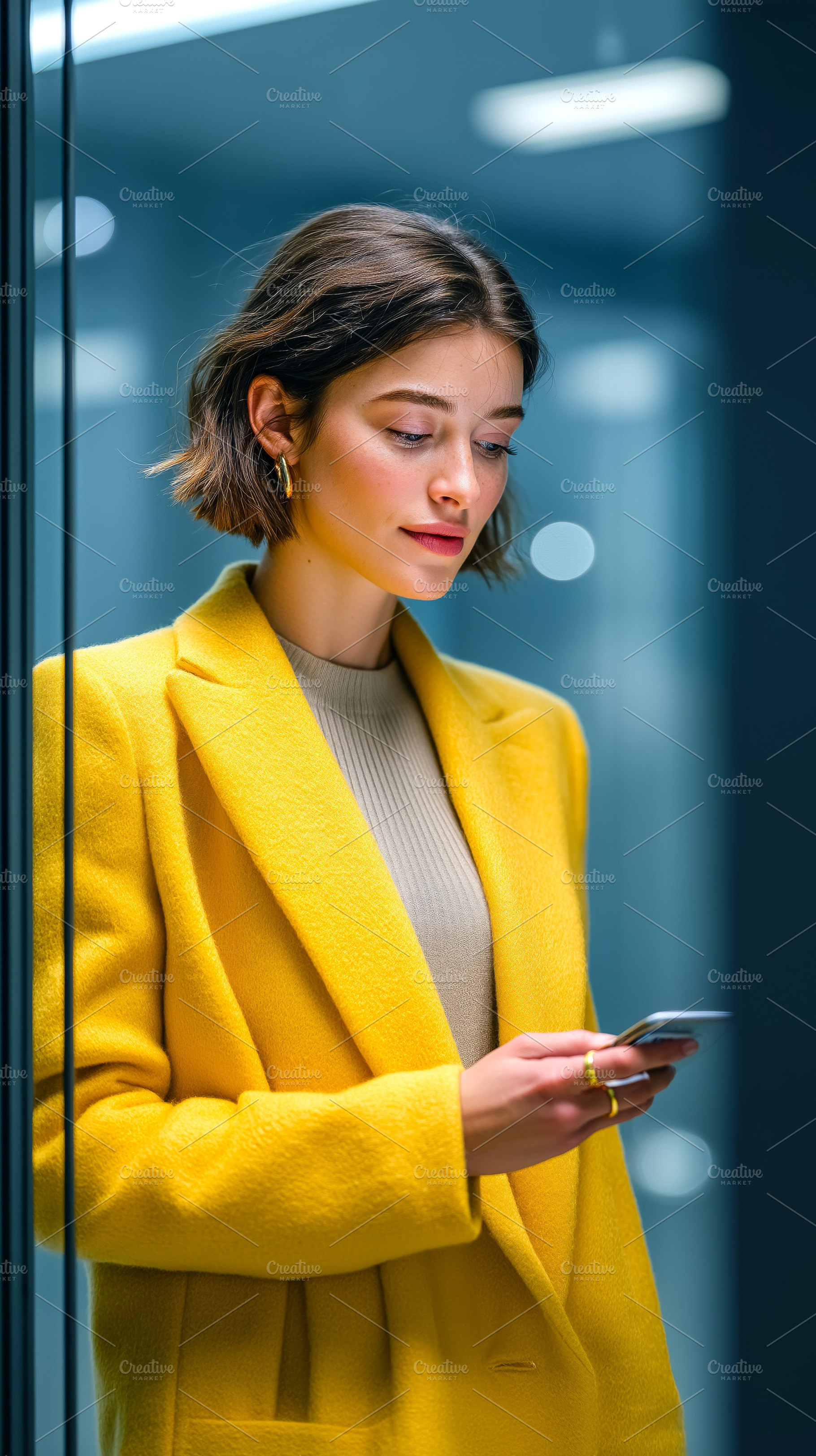 Professional Young Woman, a Person Photo by Ocean Digital Art
