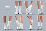 7 Mockups Medium Socks, a Bottom Mockup by Grow Design Craft Studio (Thumbnail 7 of 7)