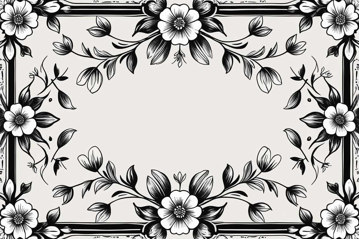 Ornate Floral Vector Frames Bundle, an Illustration by Artivon (Photo 8 of 9)