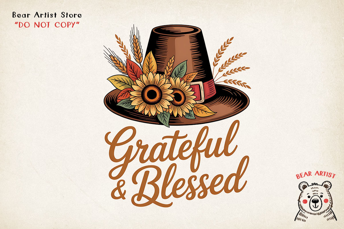 Thanksgiving Sublimation PNG Bundle, an Object Graphic by GlitterCraft (Photo 15 of 101)