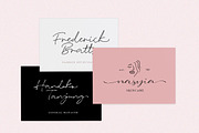 Dorothy Clark Script, a Script Font by Letterhend Studio (Thumbnail 7 of 9)