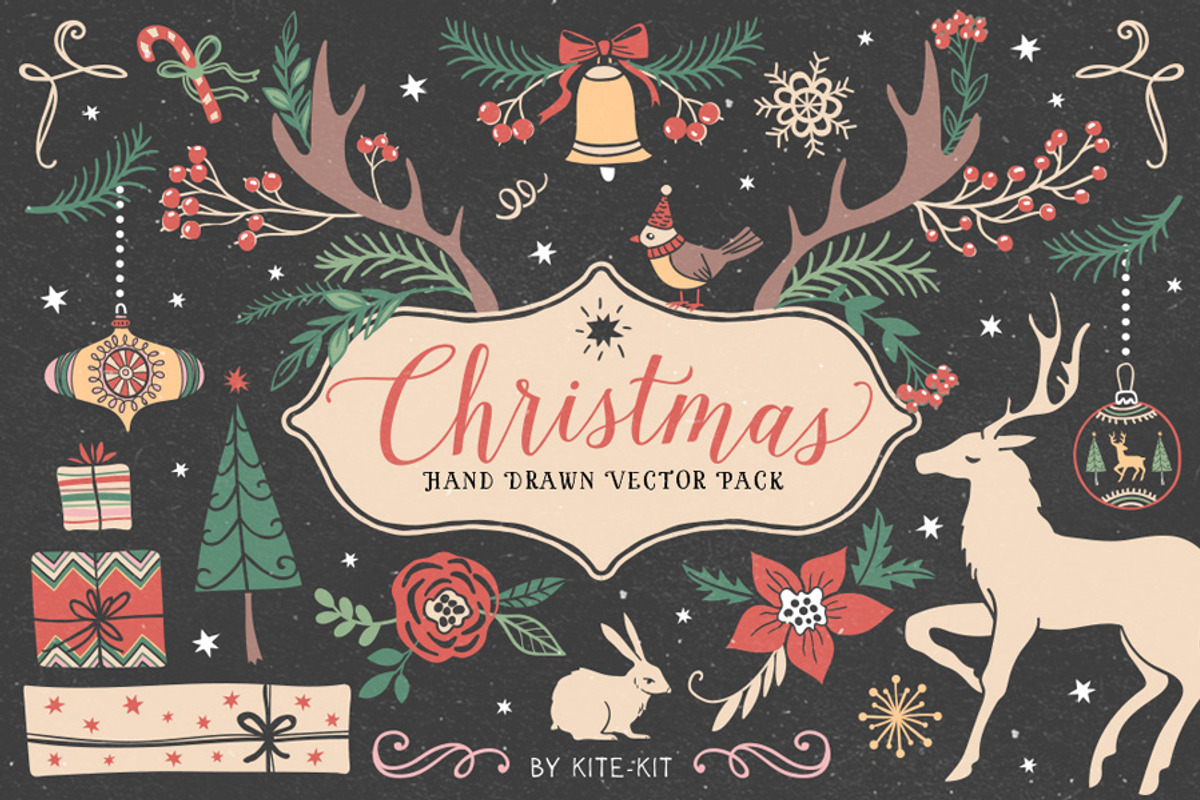 Christmas collection, an Illustration by kite-kit (Photo 1 of 4)