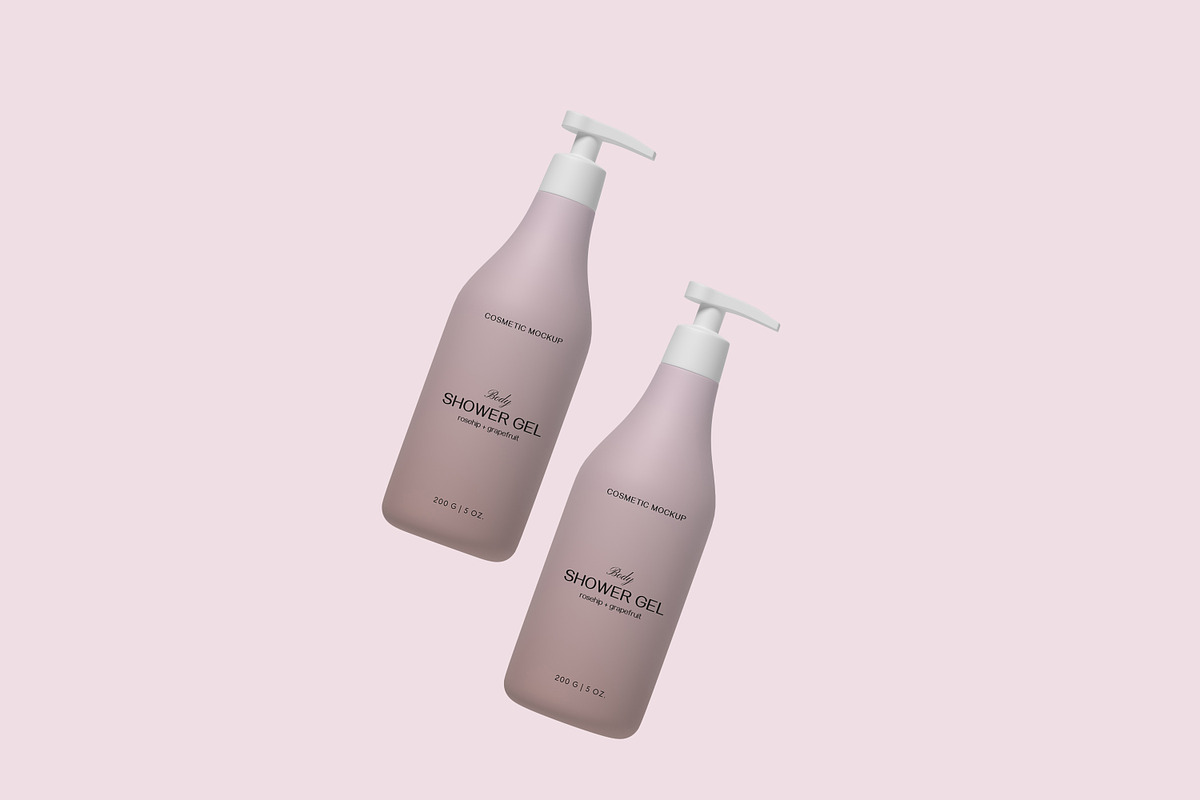 Cosmetic Bottle Mockup, a Packaging Mockup by ulfatunnazira (Photo 6 of 7)