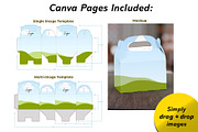 Gable Box Mockup + Template, a Packaging Mockup by Korner (Thumbnail 3 of 12)