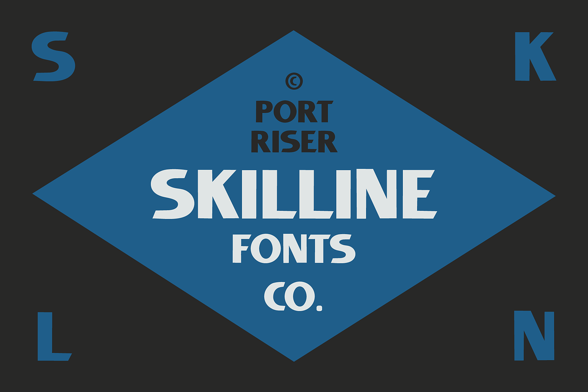 SFC Port Riser, a Sans Serif Font by Skilline Supply Co. (Photo 8 of 8)