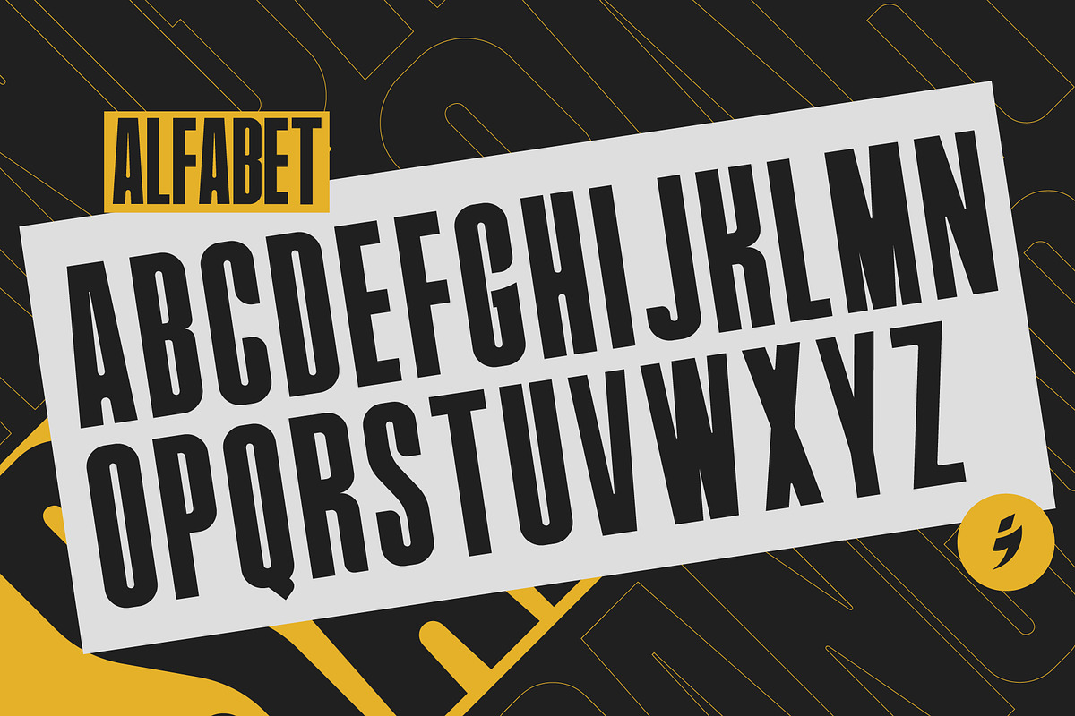 SANGAR - SPORT FONT DISPLAY, a Sans Serif Font by Samtiv Studio (Photo 2 of 4)