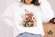 Whimsical Floral Undersea Clipart, a Seasonal Illustration by Craft Nest (Thumbnail 7 of 10)