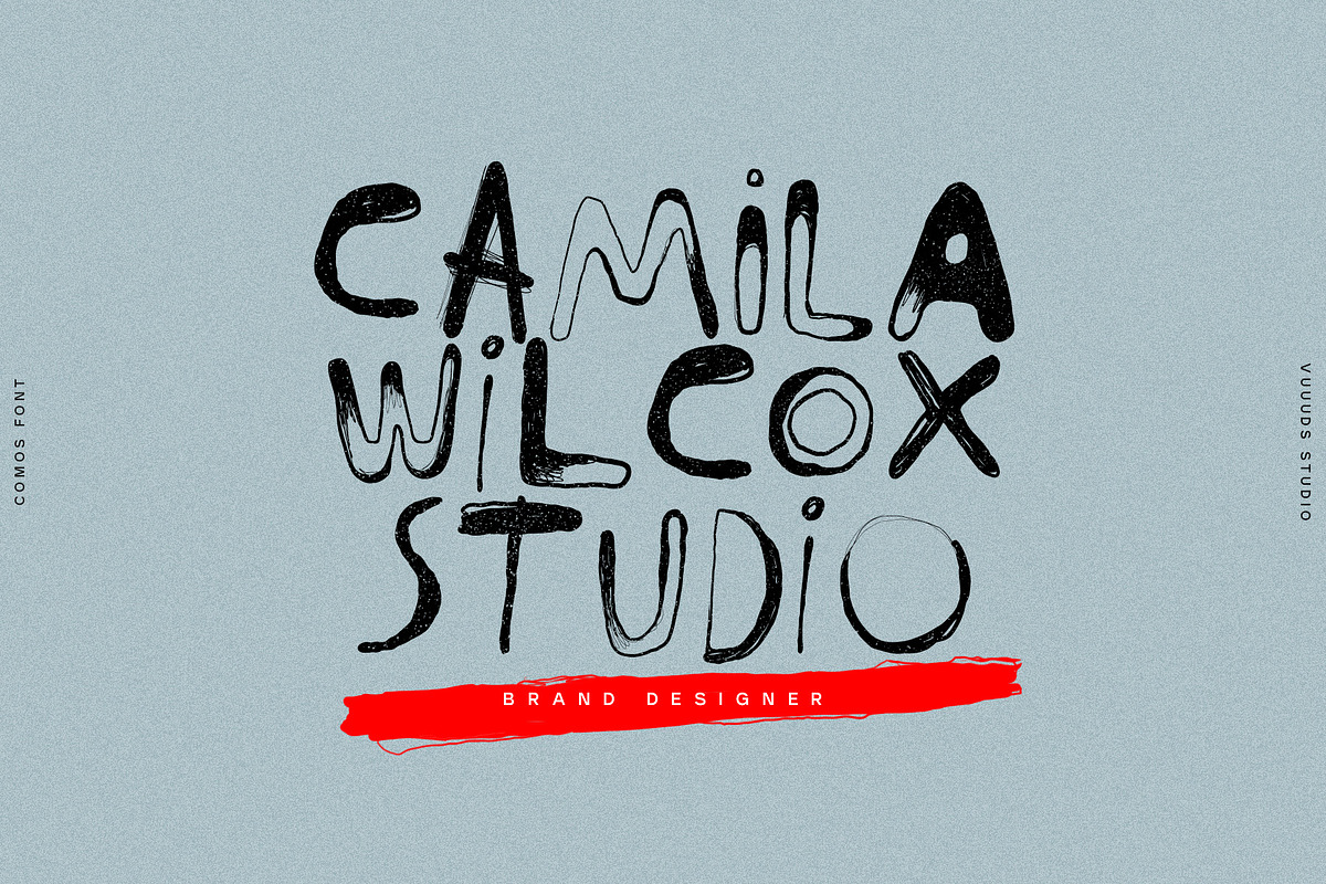 Comos, a Handwritten Font by vuuuds (Photo 8 of 10)