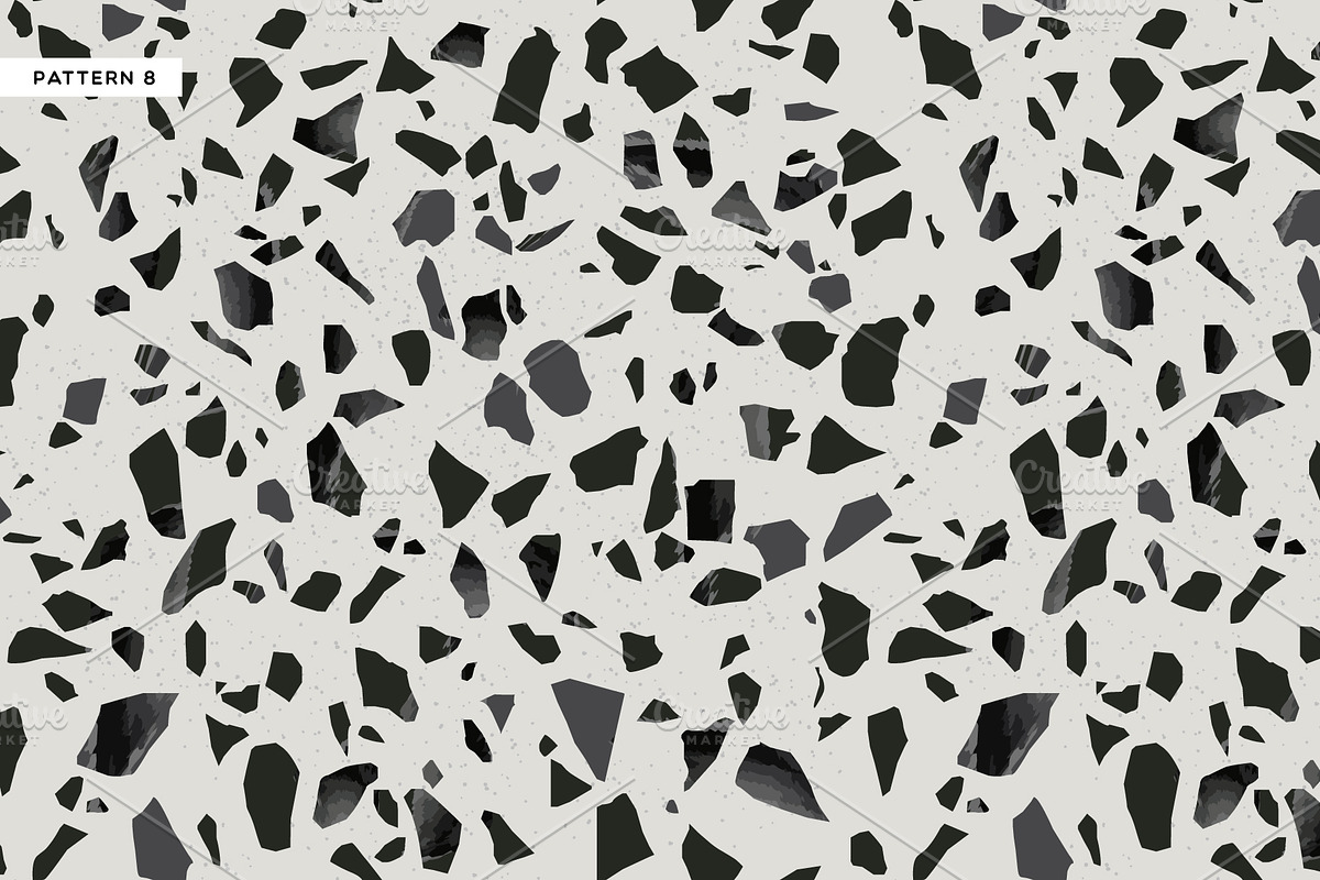 10 Realistic Terrazzo Patterns, a Pattern Graphic by Dedraw Studio (Photo 9 of 17)