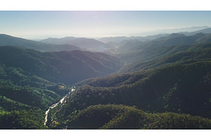 Aerial view of Chiang Mai Province, a Nature Photo by Goinyk