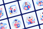 Animated Shopping and E-commerce, a Person Illustration by Brickclay (Thumbnail 3 of 4)