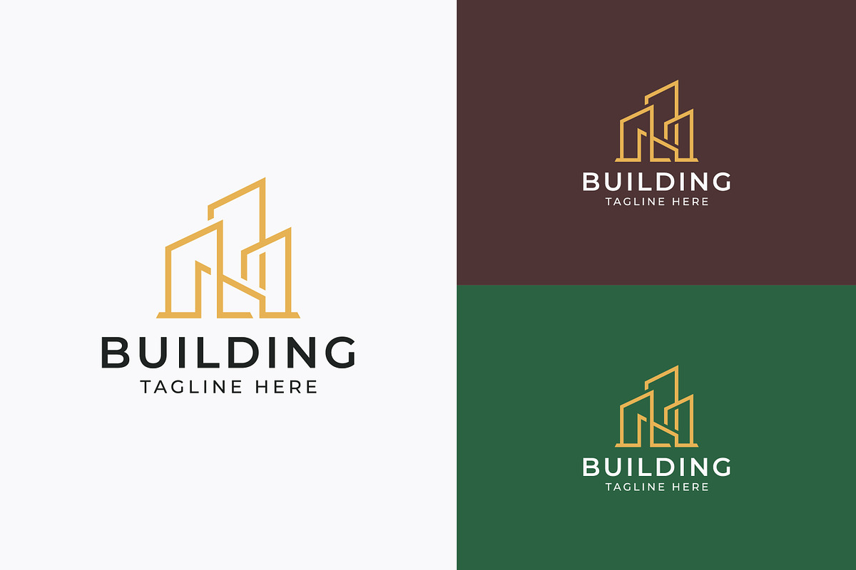 Real Estate Modern Logo Cityscape, a Branding & Logo Template by Signatoro