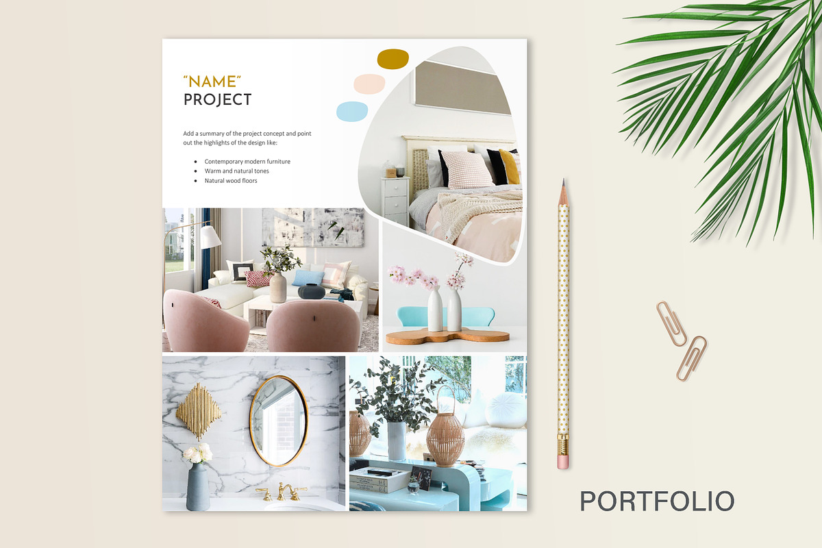Interior Designer Resume Portfolio, a Resume Template by Stanin Studio (Photo 6 of 10)