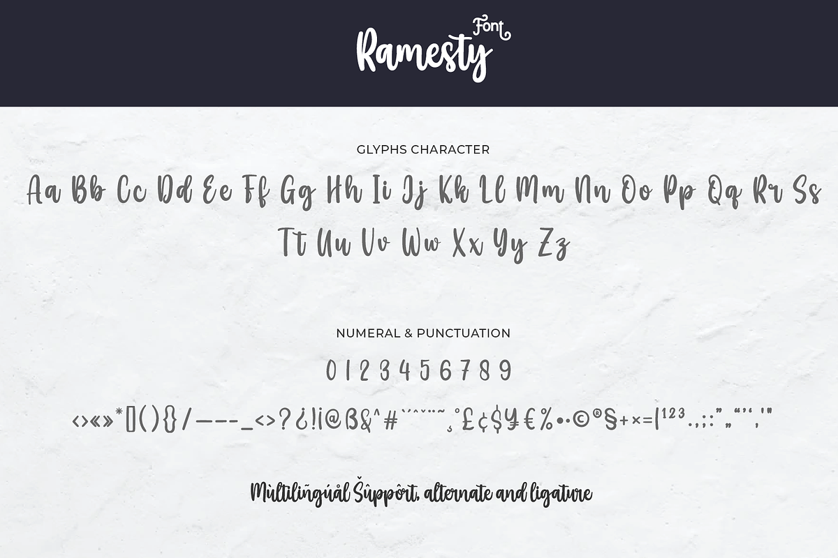 Ramesty, a Script Font by twinstd (Photo 10 of 10)