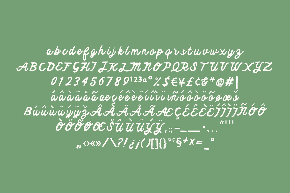 Fox Hollow Font Duo, a Script Font by Midnight Grim (Photo 4 of 5)