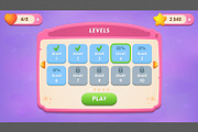 Pink GUI pack, casual, an UI Kit Template by KartInnka (Thumbnail 15 of 15)