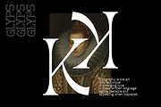 Rompluck - A Display Typeface, a Serif Font by Comactype Foundry (Thumbnail 9 of 20)