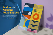 AVALON Retro Abstract Shapes ver 4, a Decorative Illustration by LEROY Design (Thumbnail 2 of 10)