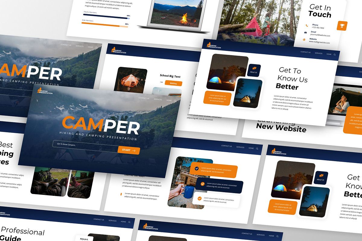 Camping - Outdoor Activity Keynote, a Presentation Template by GraphauseProject (Photo 3 of 6)