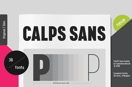 Calps Sans Font