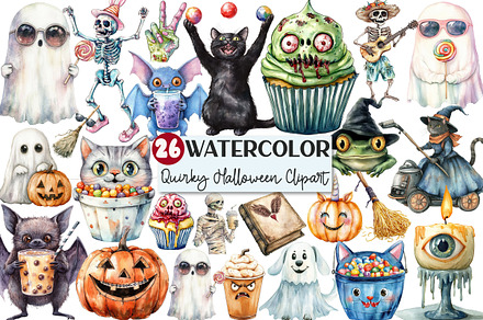 Quirky Halloween Clipart