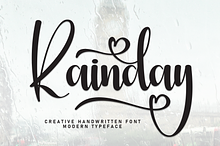 Rainday | Script Font