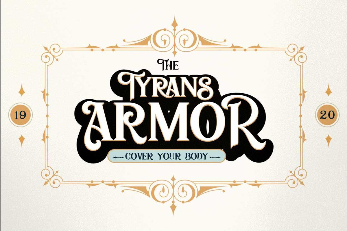 Zailander - Vintage Font + Logo Set, a Sans Serif Font by Dirtyline Studio (Photo 5 of 11)