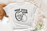 Self Love Social Club Png, Retro, an Illustration by SharpMarketplace (Thumbnail 5 of 9)