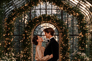 Luxury Gold Christmas Backgrounds, a Background Graphic by Walllow Creatives (Thumbnail 5 of 6)