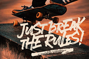 Ever Looser - Wild Brush Font, a Blackletter Font by azetypestudios.com (Thumbnail 9 of 19)