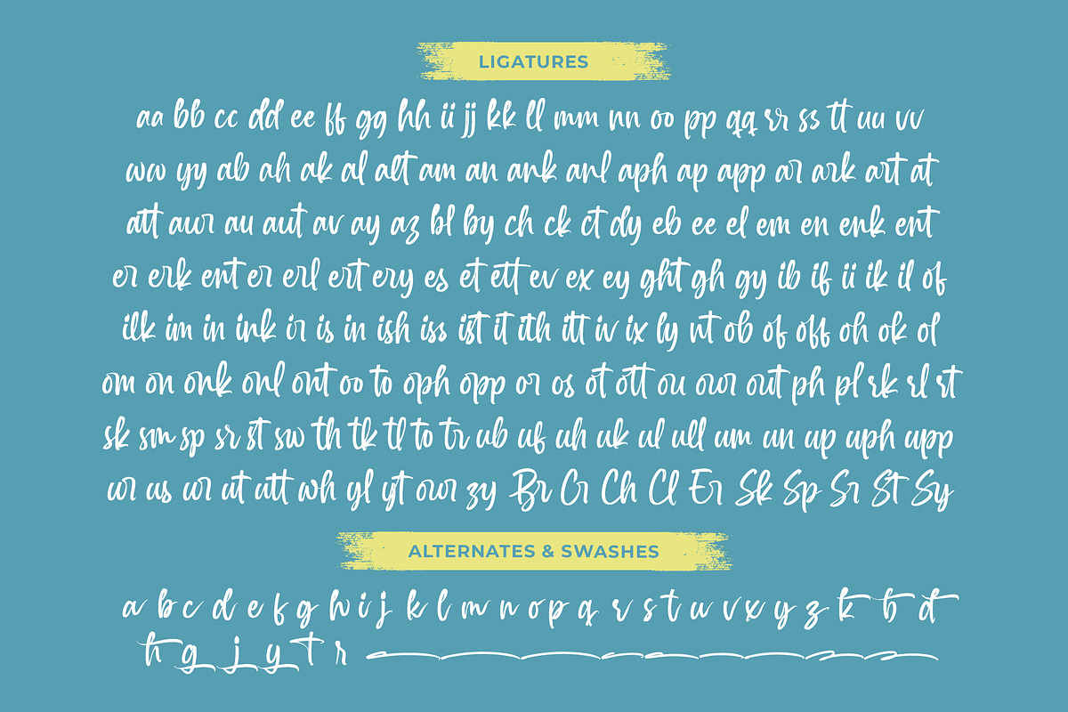Spenty Brother Modern Brush Font, a Script Font by Letterena Studios Script (Photo 19 of 20)